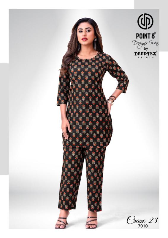 Deeptex craze vol-7 coord set wholesale for women